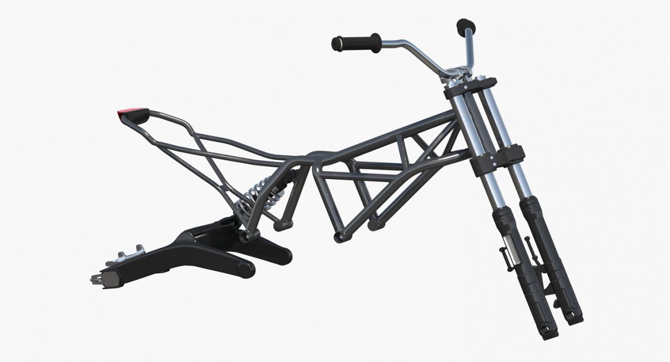 3D Motorcycle Frame