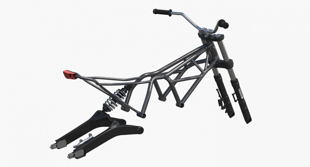 3D Motorcycle Frame