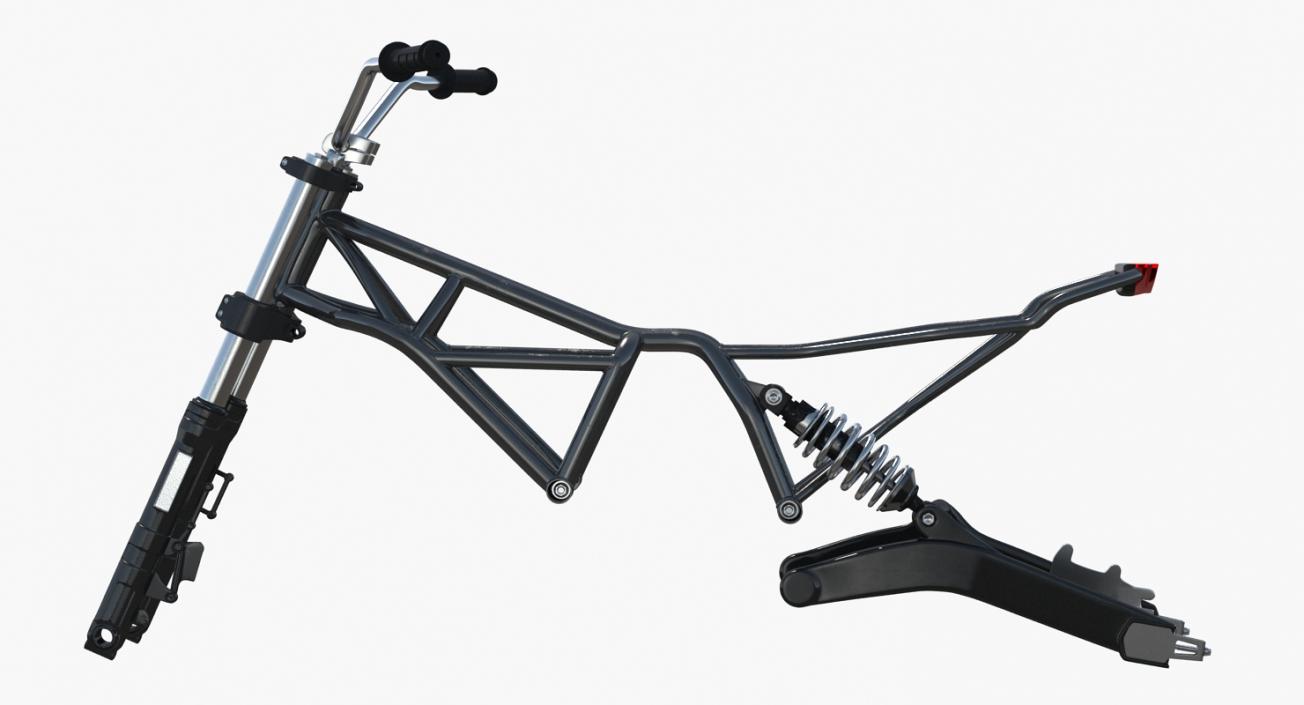 3D Motorcycle Frame