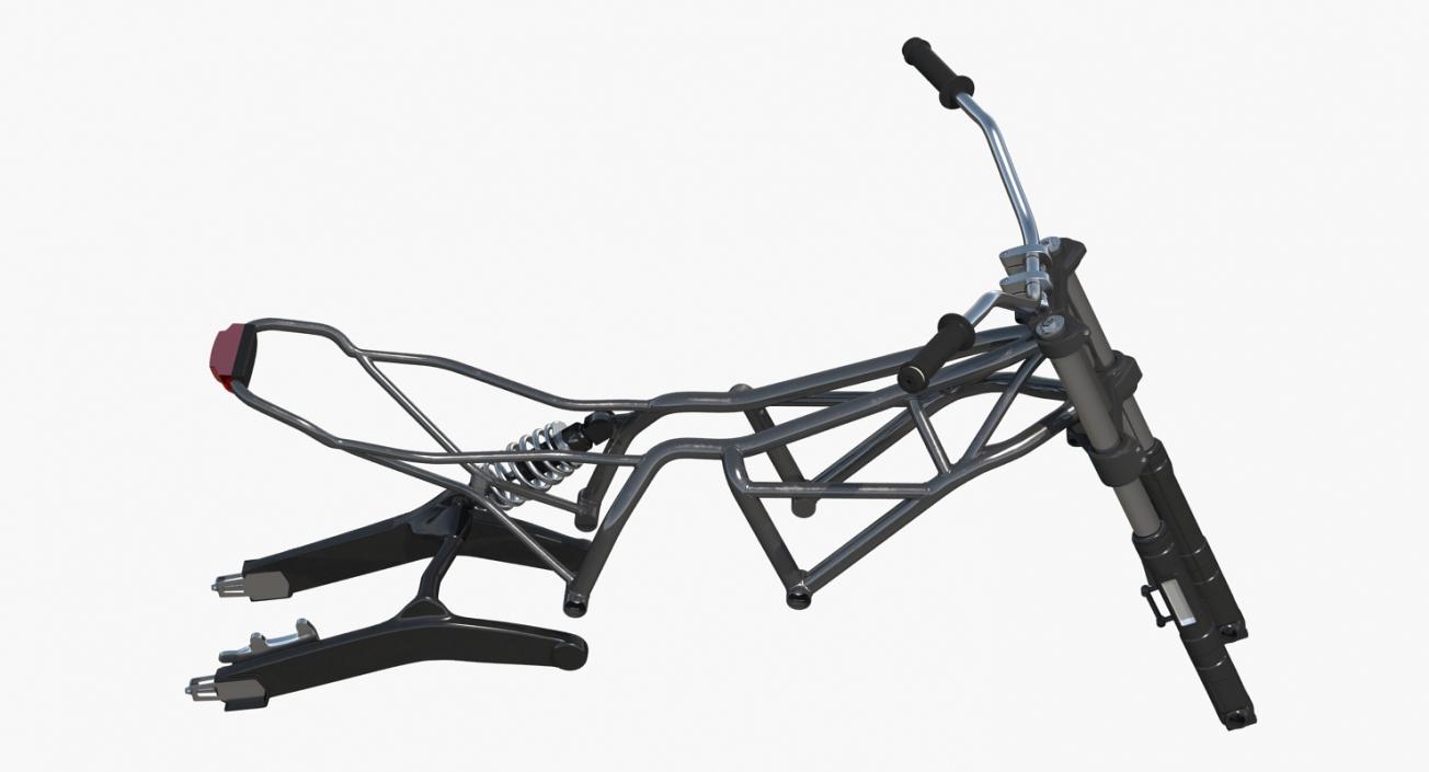 3D Motorcycle Frame