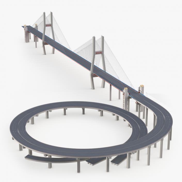 Nanpu Bridge 3D