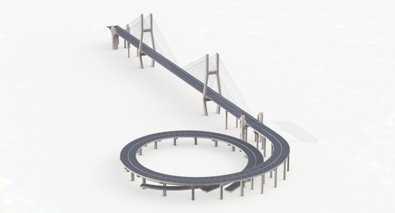 Nanpu Bridge 3D