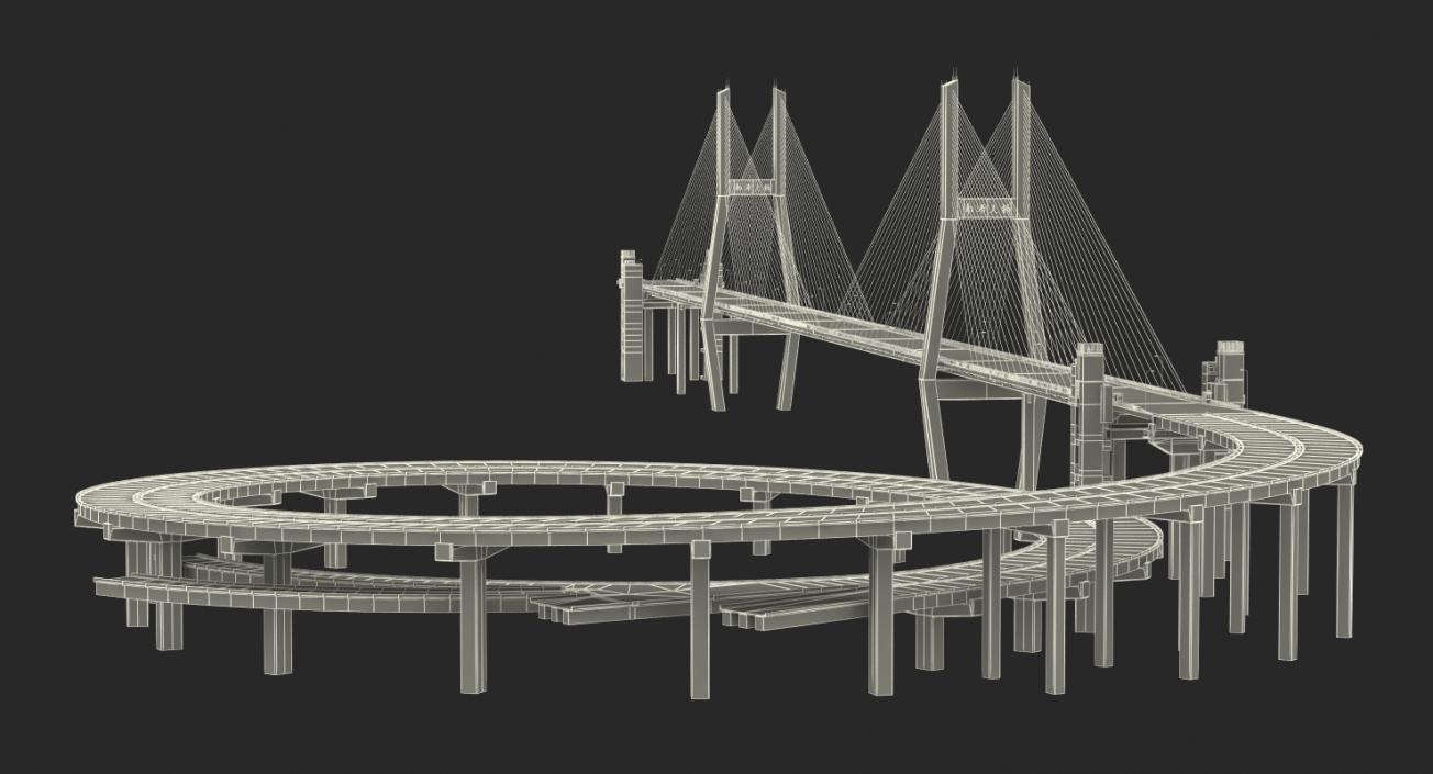 Nanpu Bridge 3D