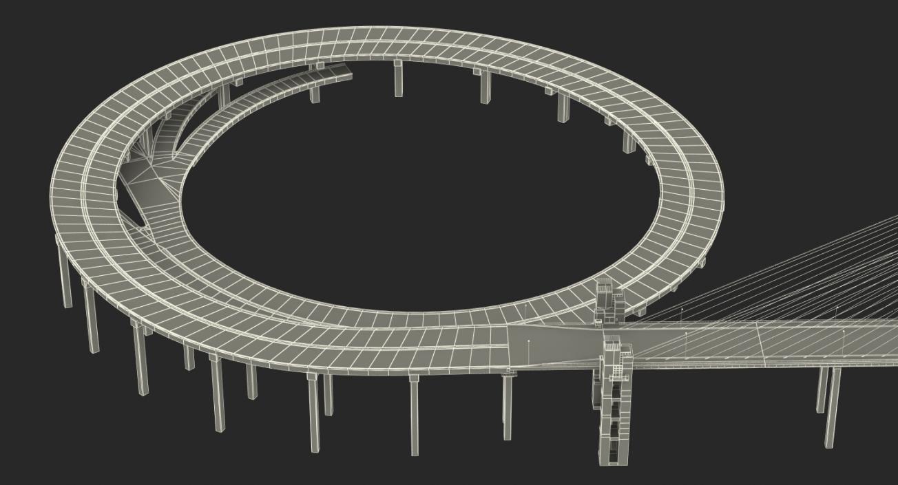 Nanpu Bridge 3D