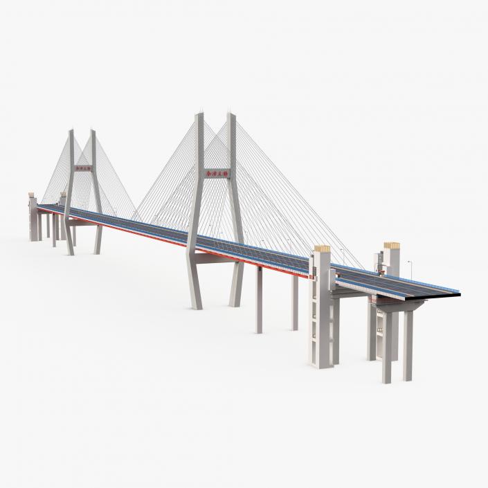 Nanpu Bridge 2 3D model