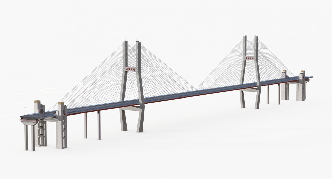 Nanpu Bridge 2 3D model