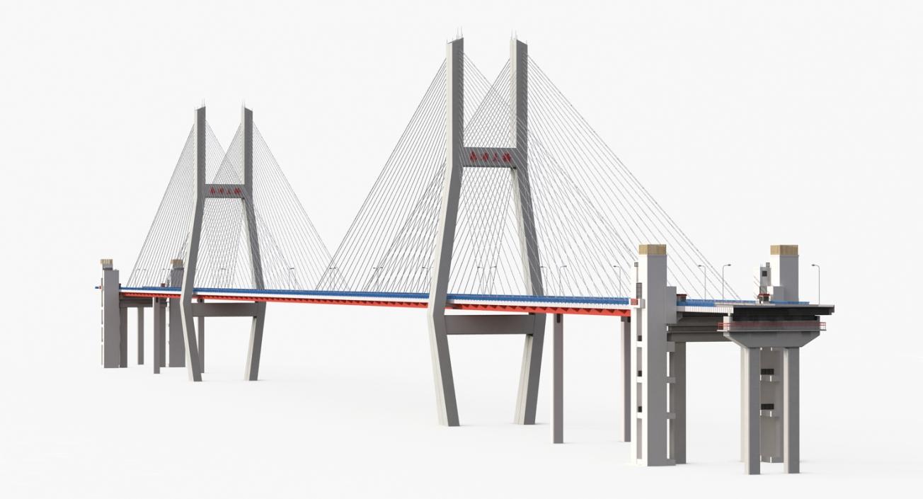 Nanpu Bridge 2 3D model