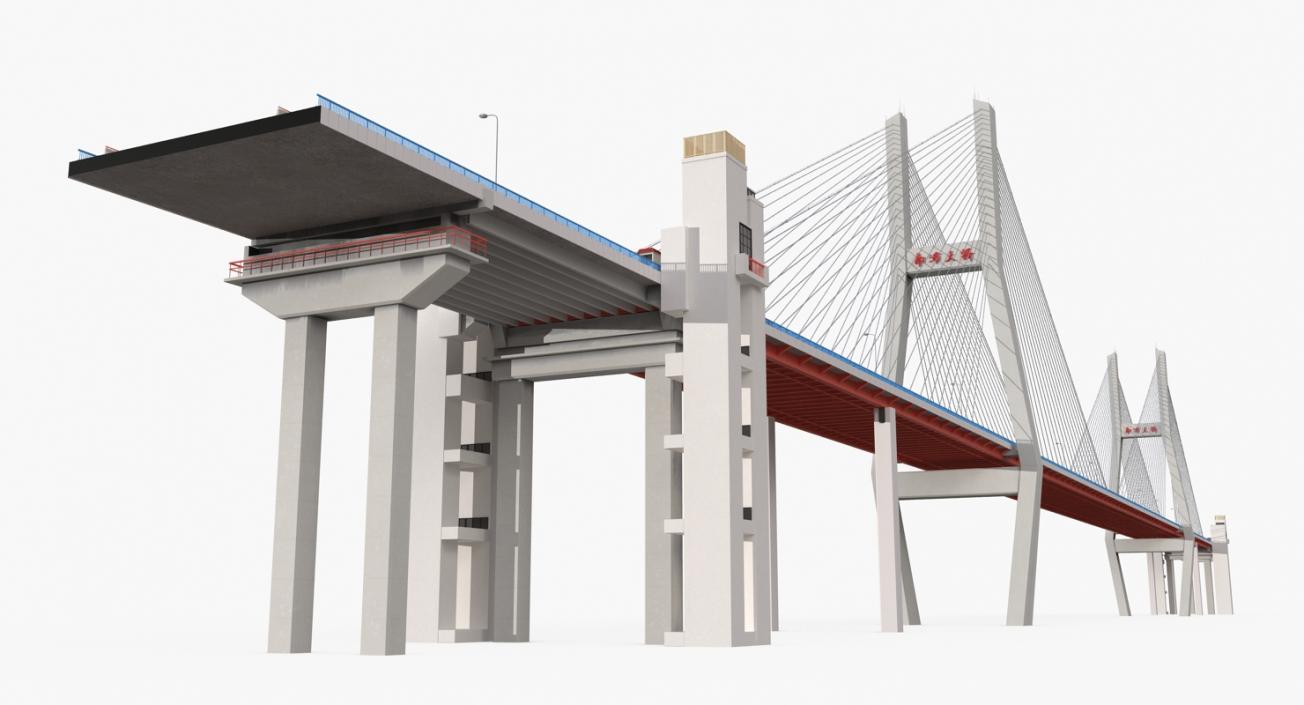 Nanpu Bridge 2 3D model