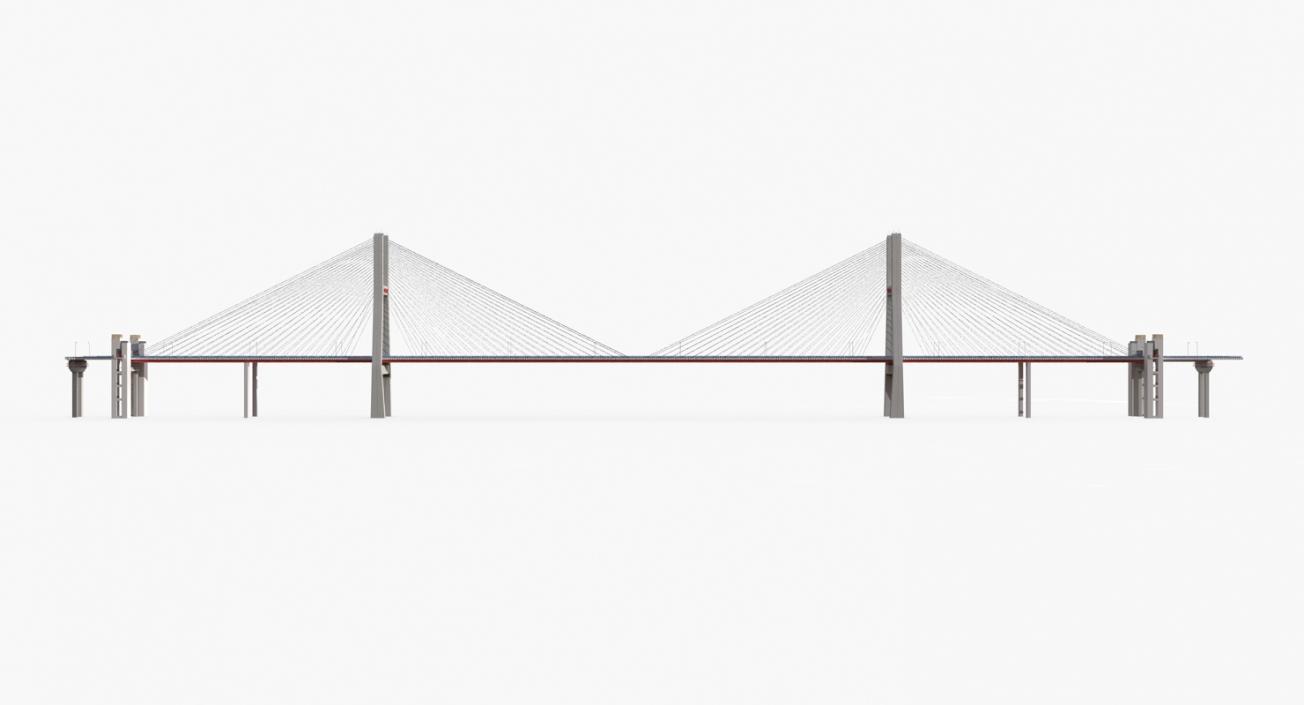 Nanpu Bridge 2 3D model