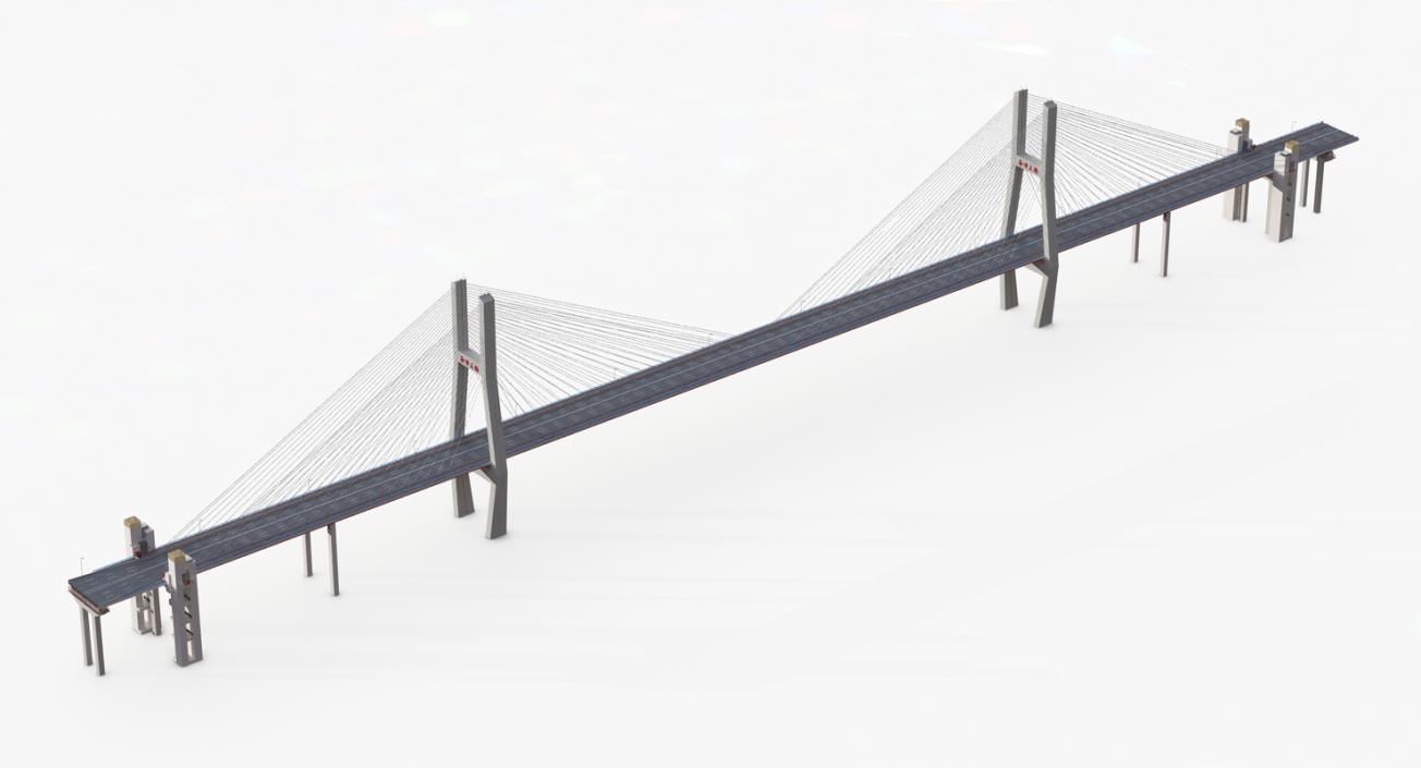 Nanpu Bridge 2 3D model