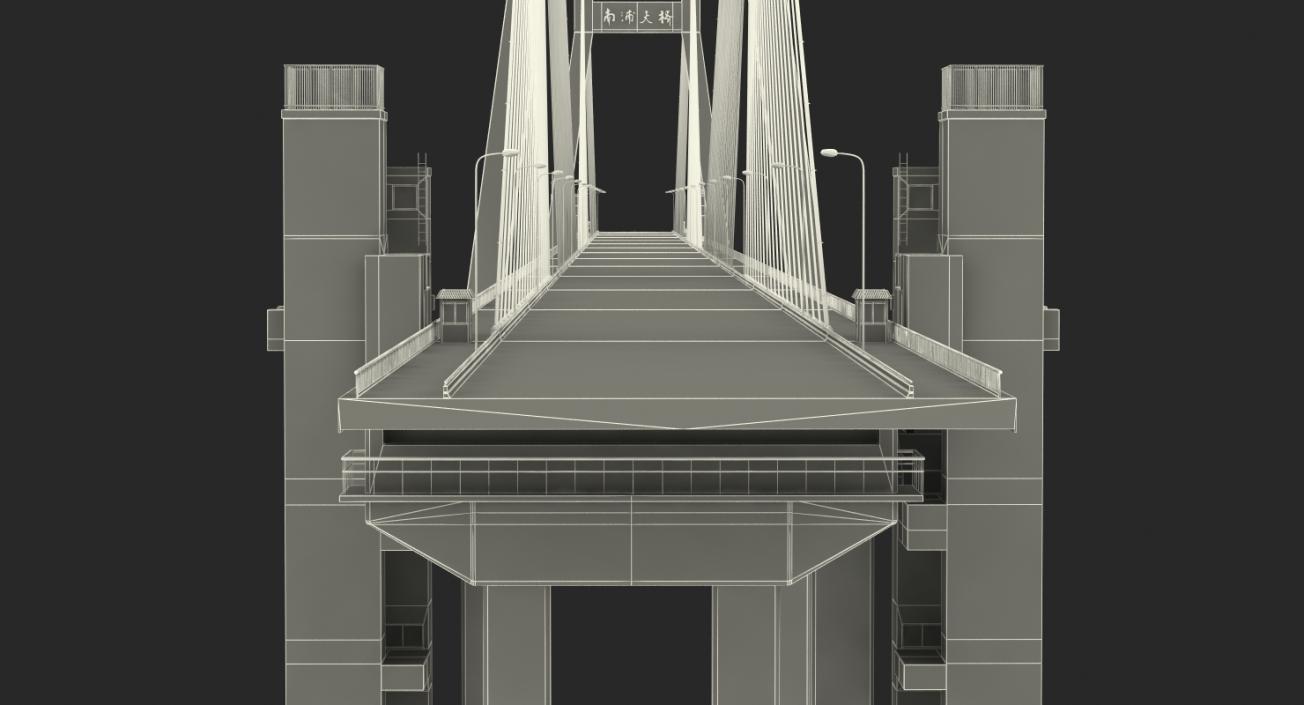 Nanpu Bridge 2 3D model