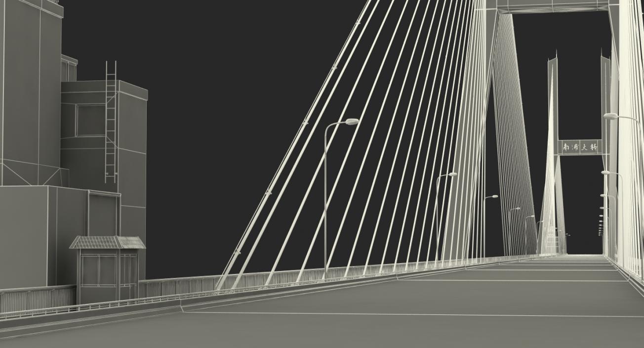 Nanpu Bridge 2 3D model