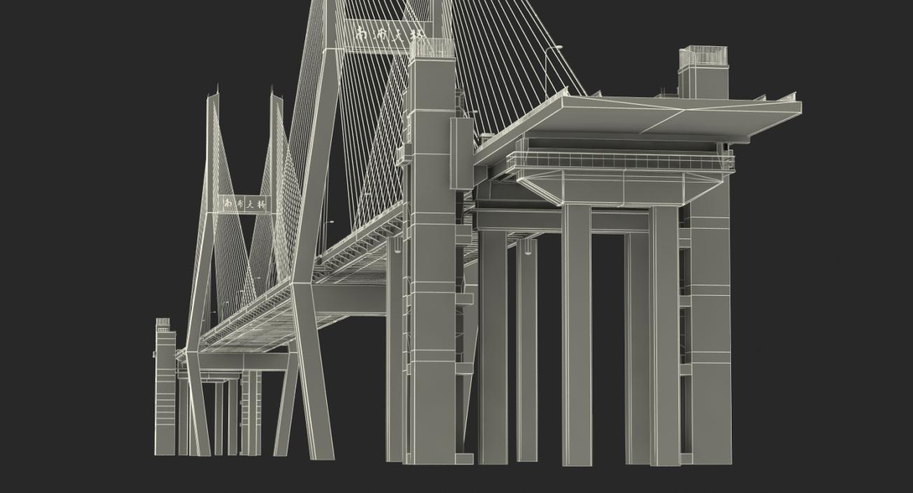 Nanpu Bridge 2 3D model