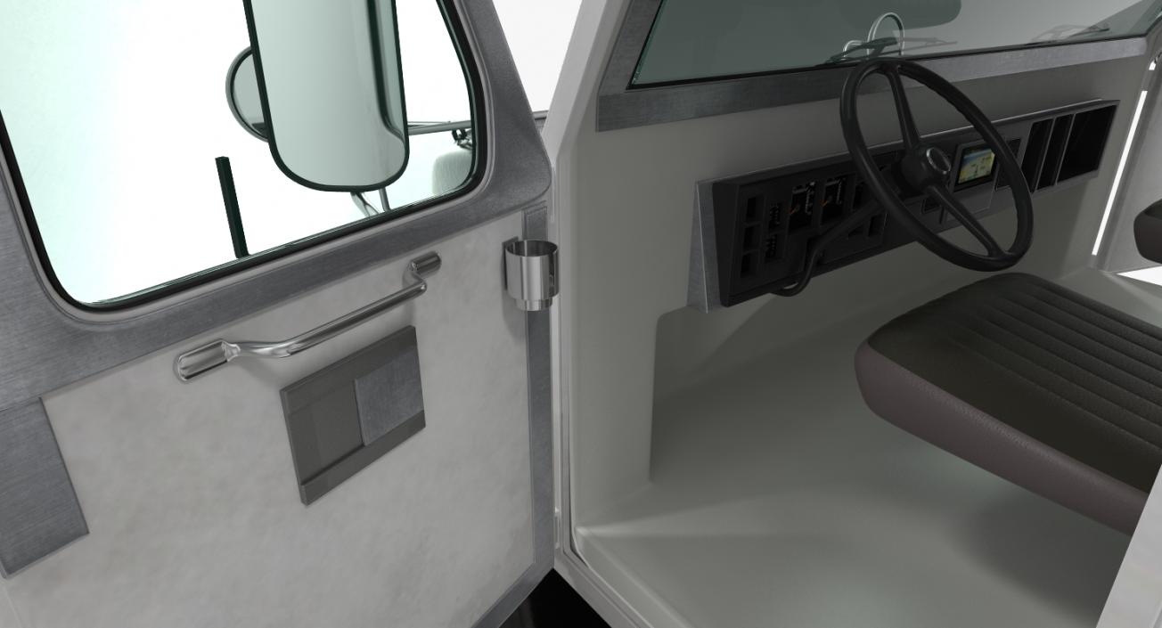 Bank Armored Car 2 Simple Interior 3D model