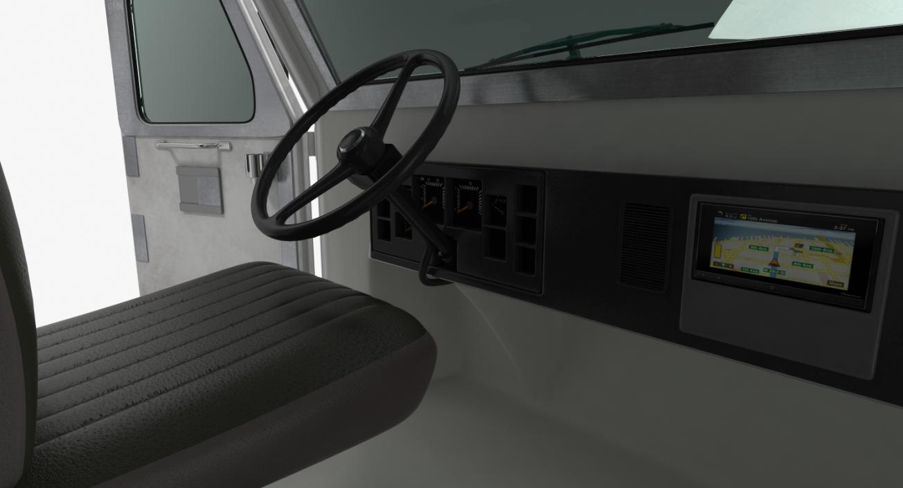 Bank Armored Car 2 Simple Interior 3D model