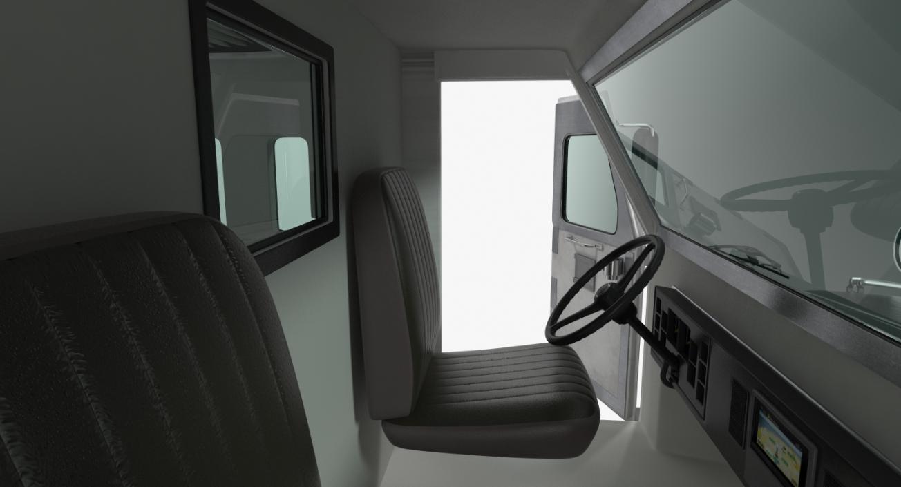 Bank Armored Car 2 Simple Interior 3D model