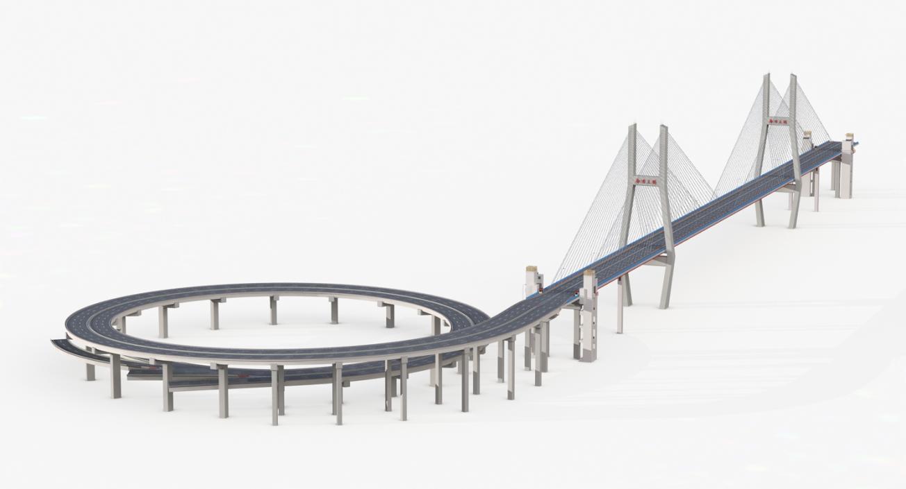 Nanpu Bridge 3D