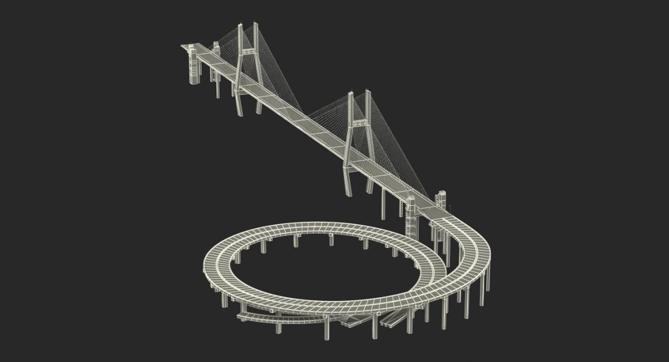 Nanpu Bridge 3D