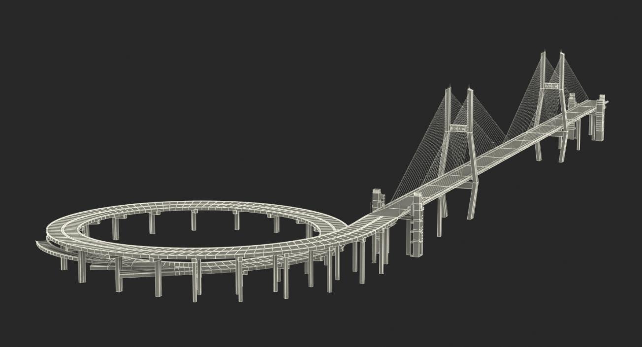 Nanpu Bridge 3D