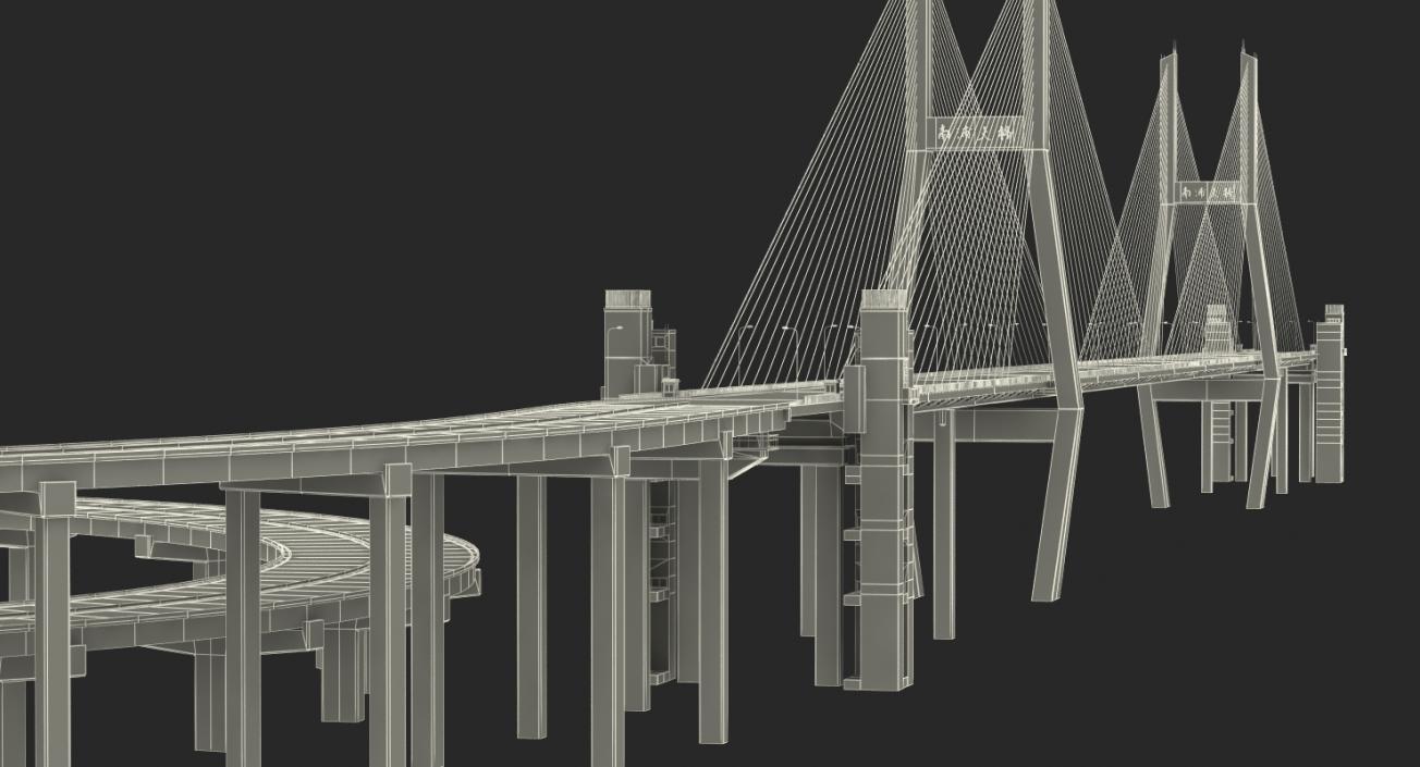 Nanpu Bridge 3D