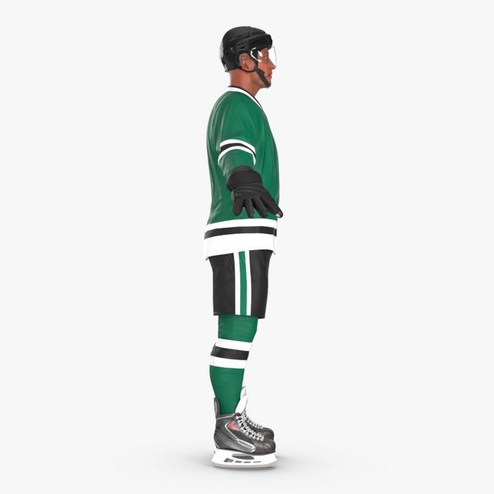 3D Hockey Player Generic