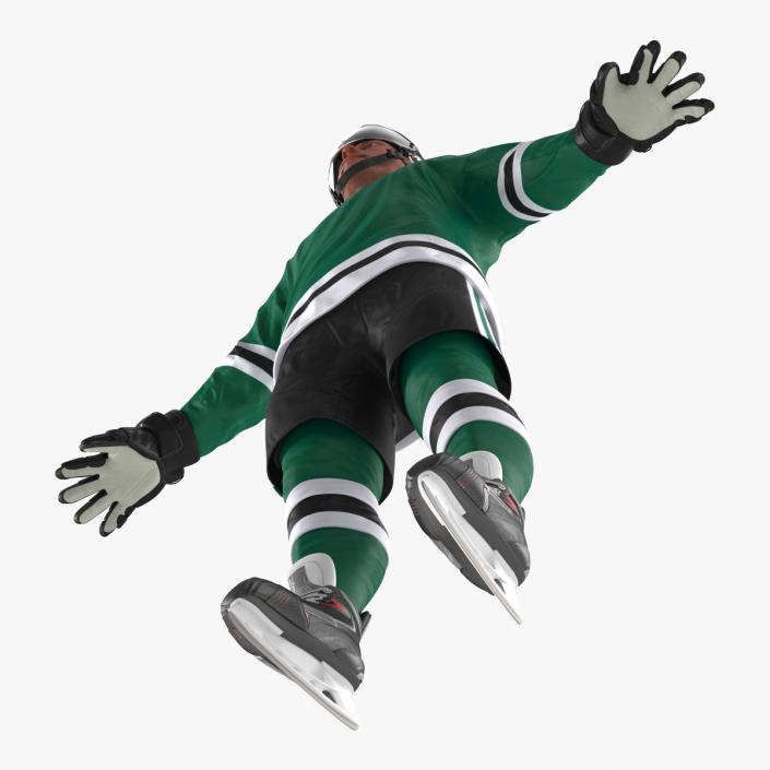 3D Hockey Player Generic