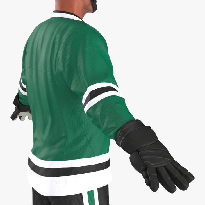 3D Hockey Player Generic