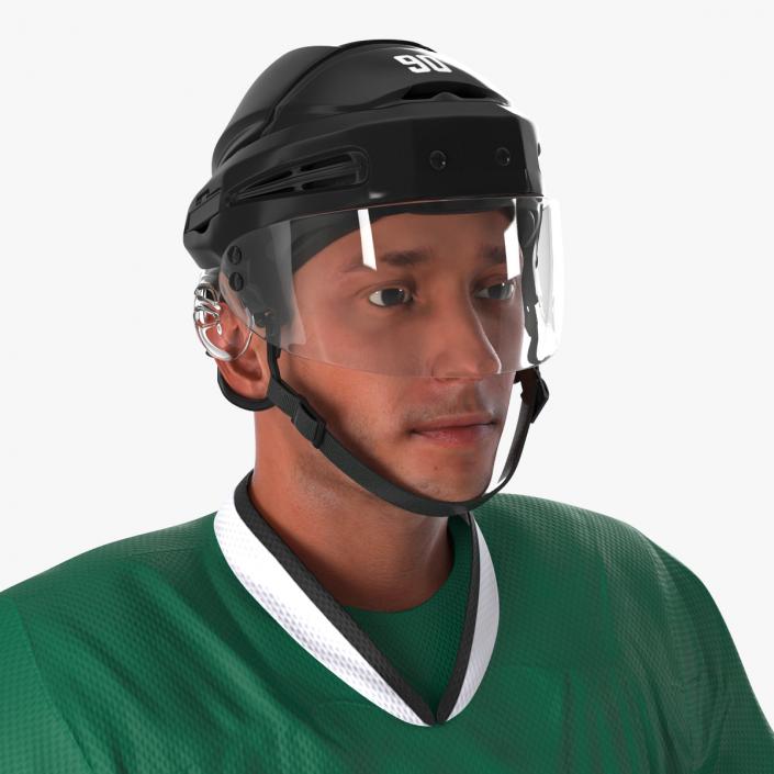 3D Hockey Player Generic