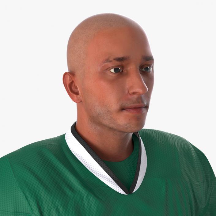 3D Hockey Player Generic