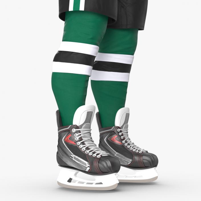 3D Hockey Player Generic