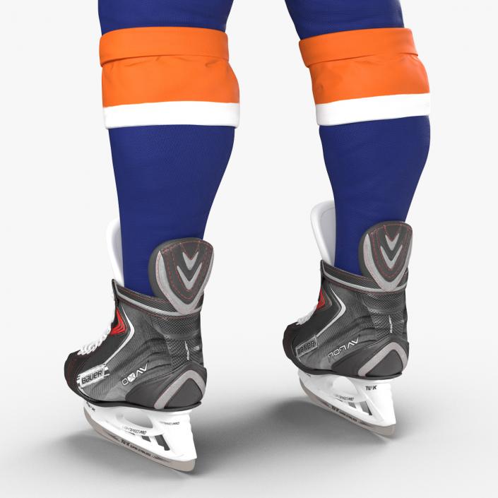 3D model Hockey Player Islanders Rigged