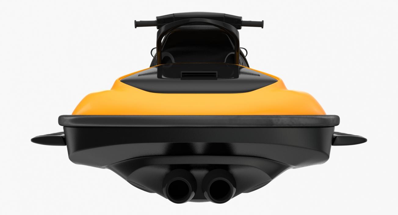 Jet Ski Sea-Doo 2 Rigged 3D model