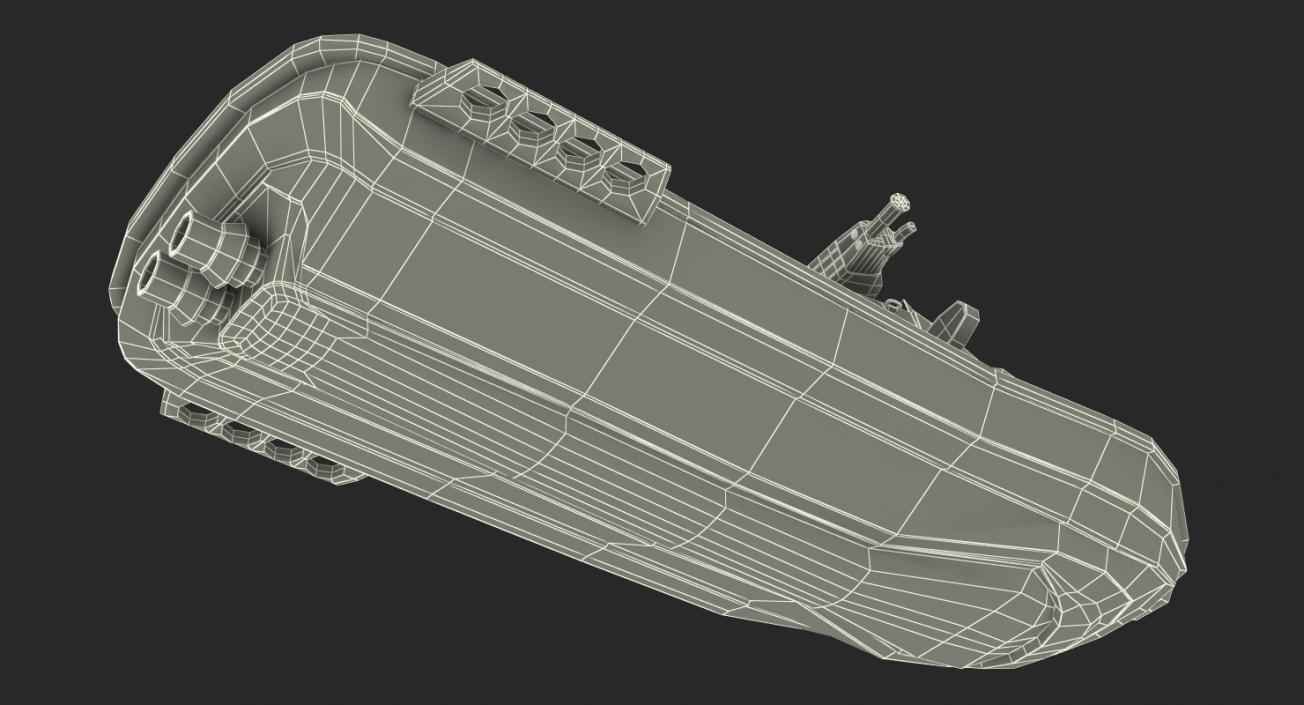 Jet Ski Sea-Doo 2 Rigged 3D model