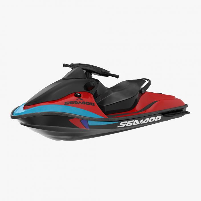 Jet Ski Sea-Doo Rigged 3D