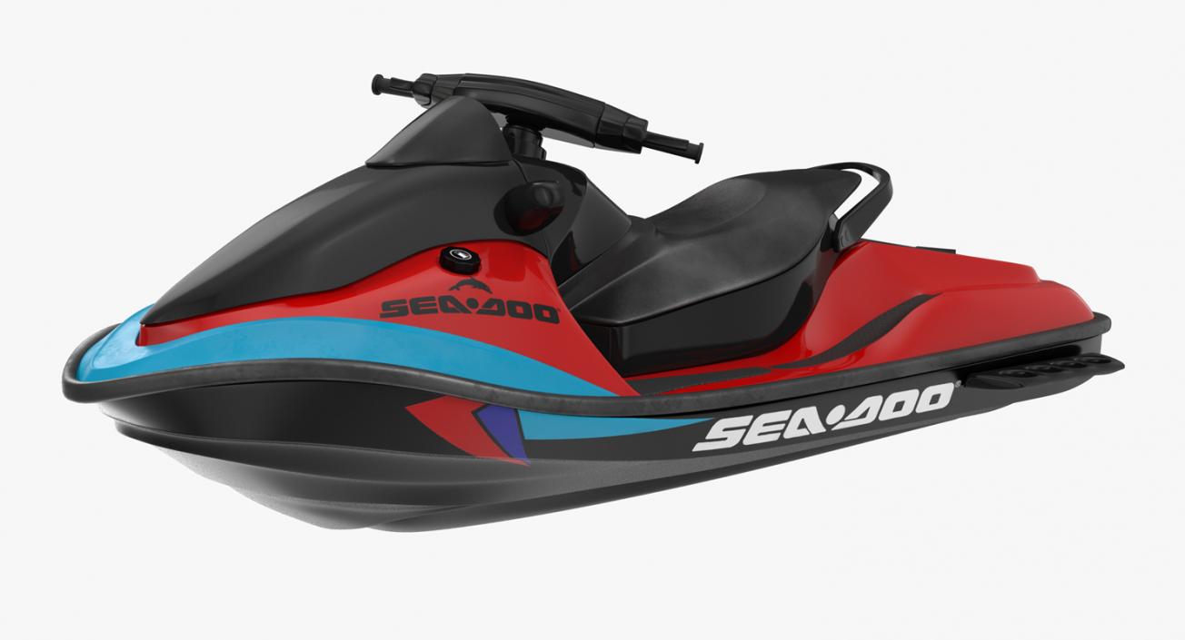 Jet Ski Sea-Doo Rigged 3D