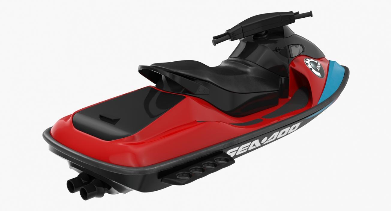 Jet Ski Sea-Doo Rigged 3D