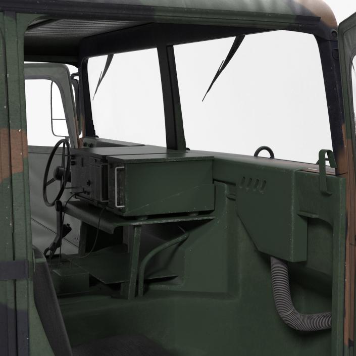 3D model Troop Carrier HMMWV m1035 Camo