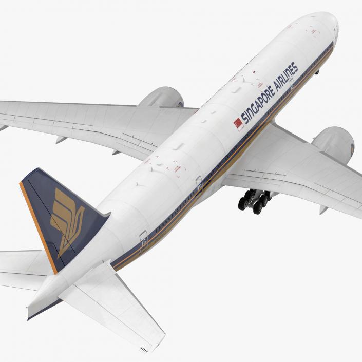 Boeing 777-8x Singapore Airlines 3D