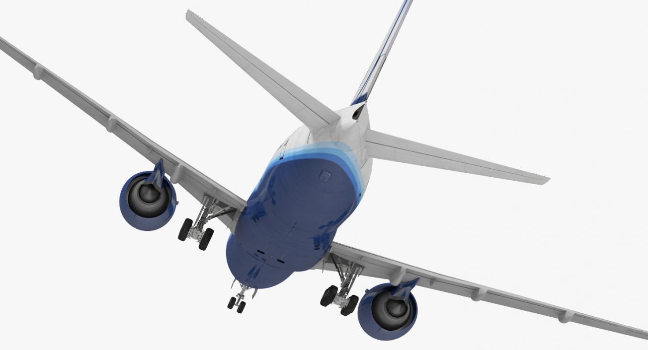 Boeing 777 8x United Airlines 3D model