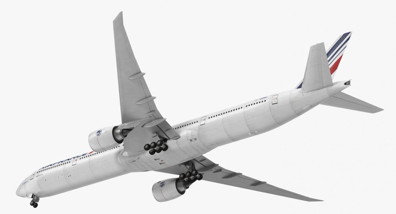 Boeing 777-9x Air France 3D model