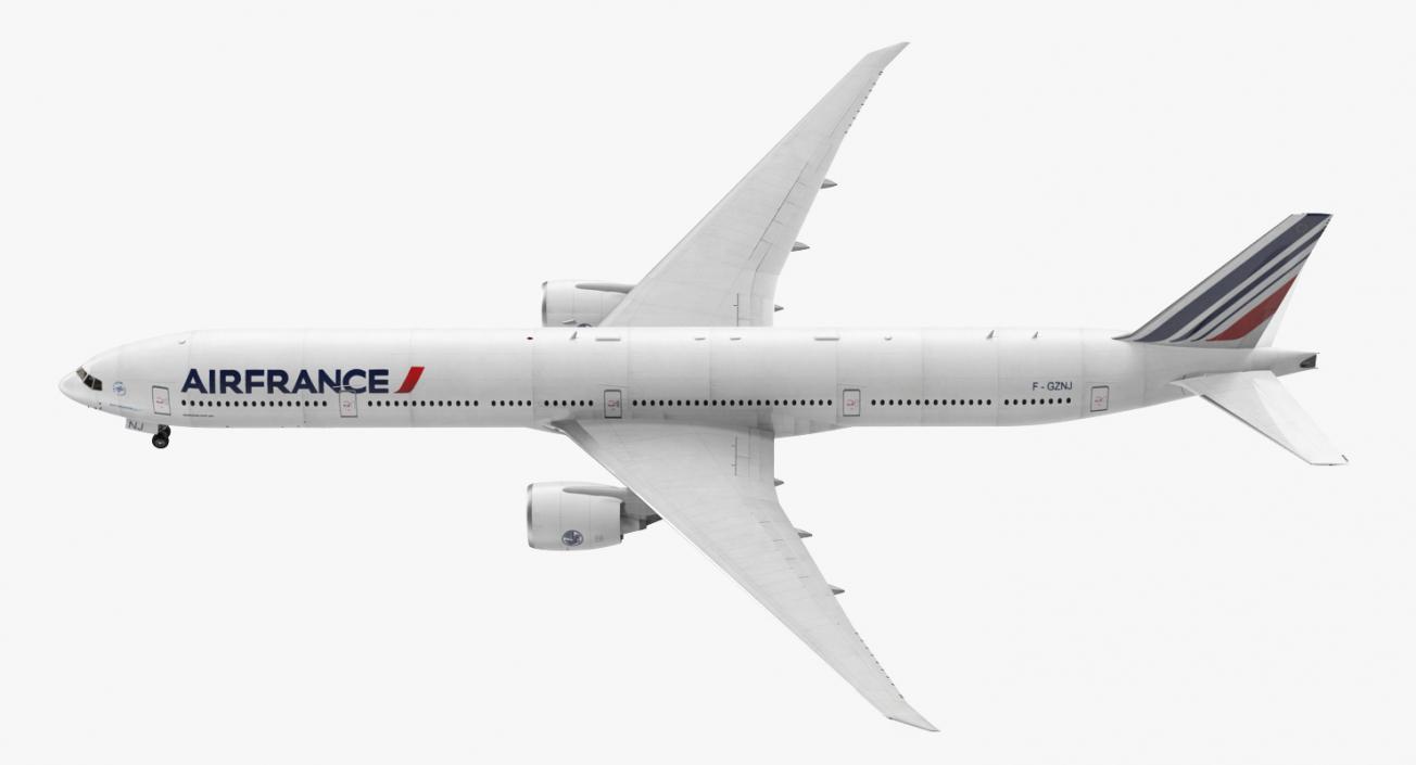 Boeing 777-9x Air France 3D model