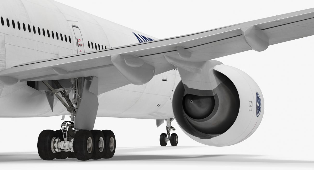 Boeing 777-9x Air France 3D model