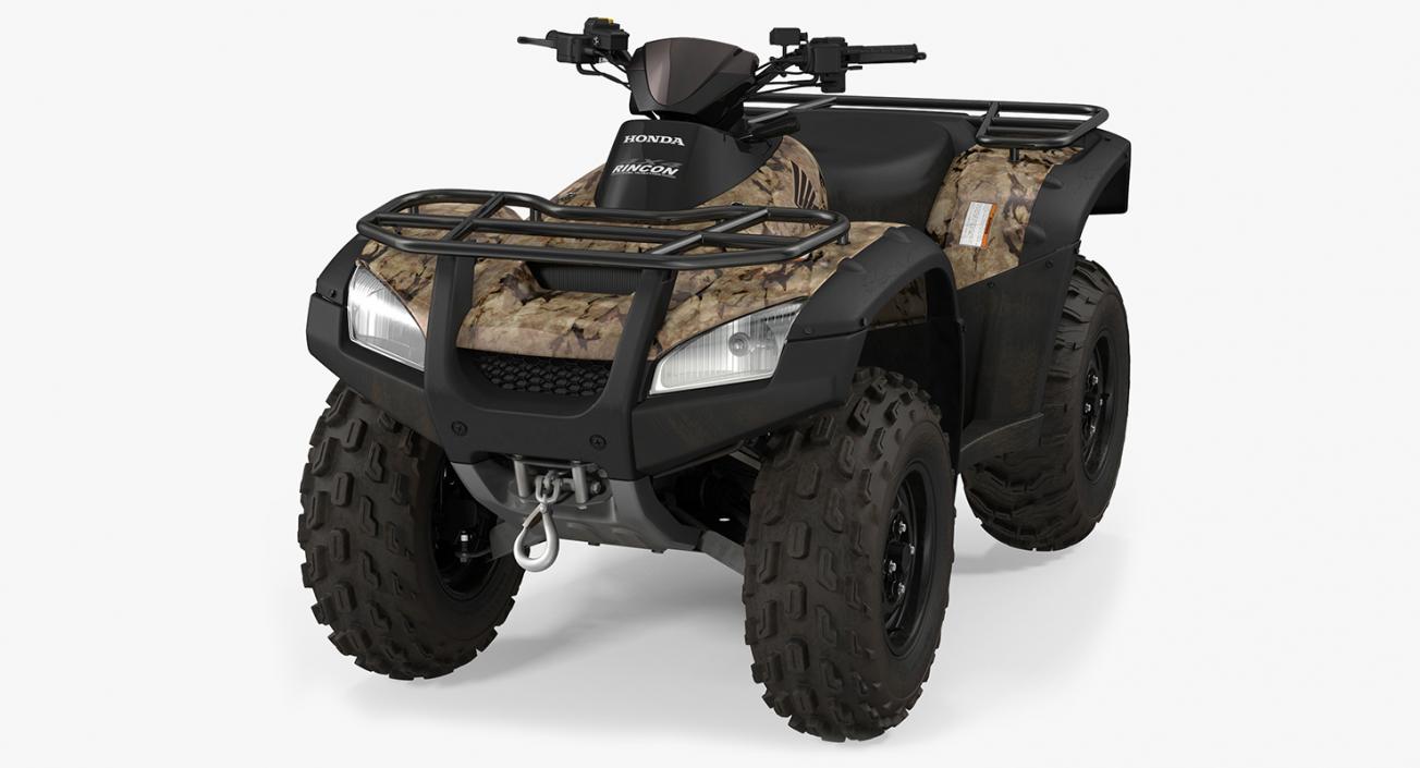 3D model Honda Quad Bike