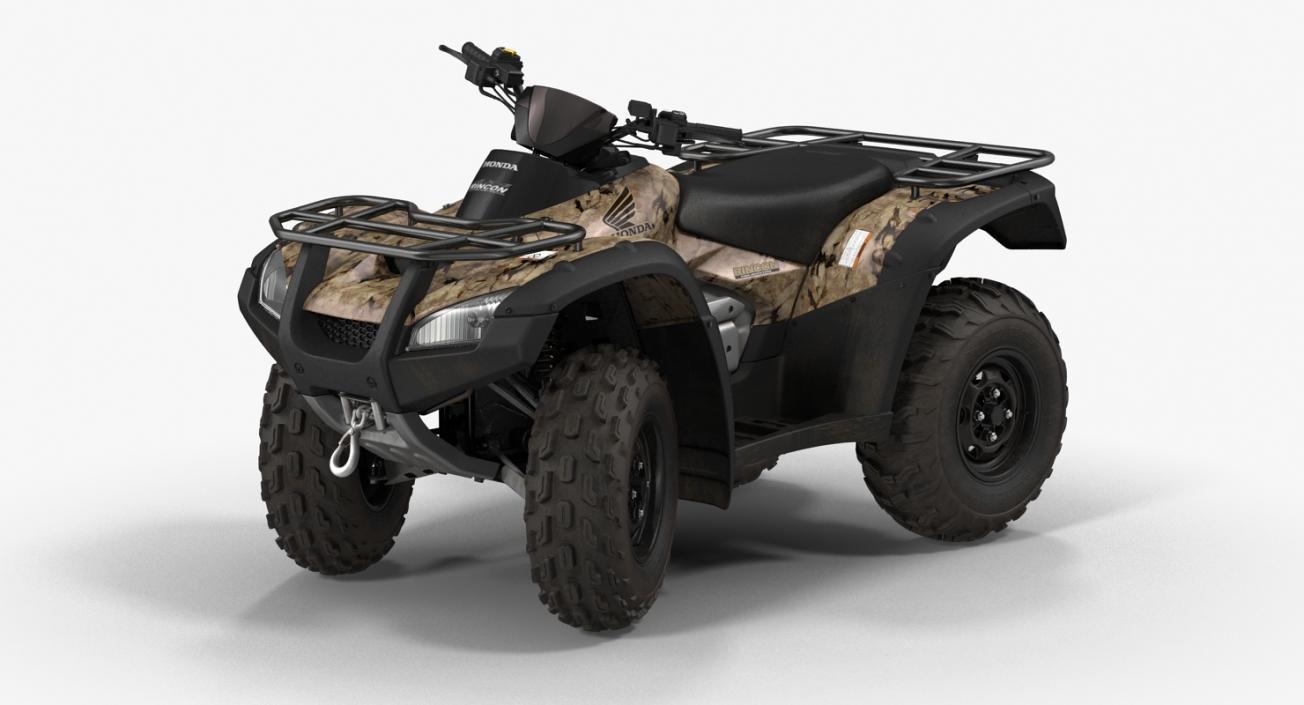 3D model Honda Quad Bike