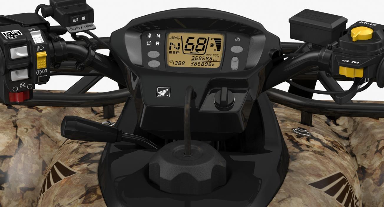 3D model Honda Quad Bike