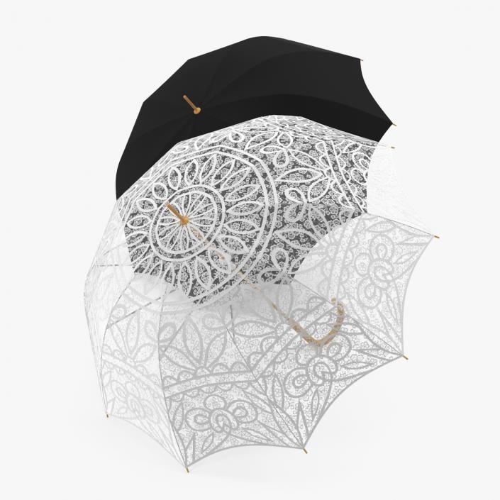 Umbrellas Collection 3 3D