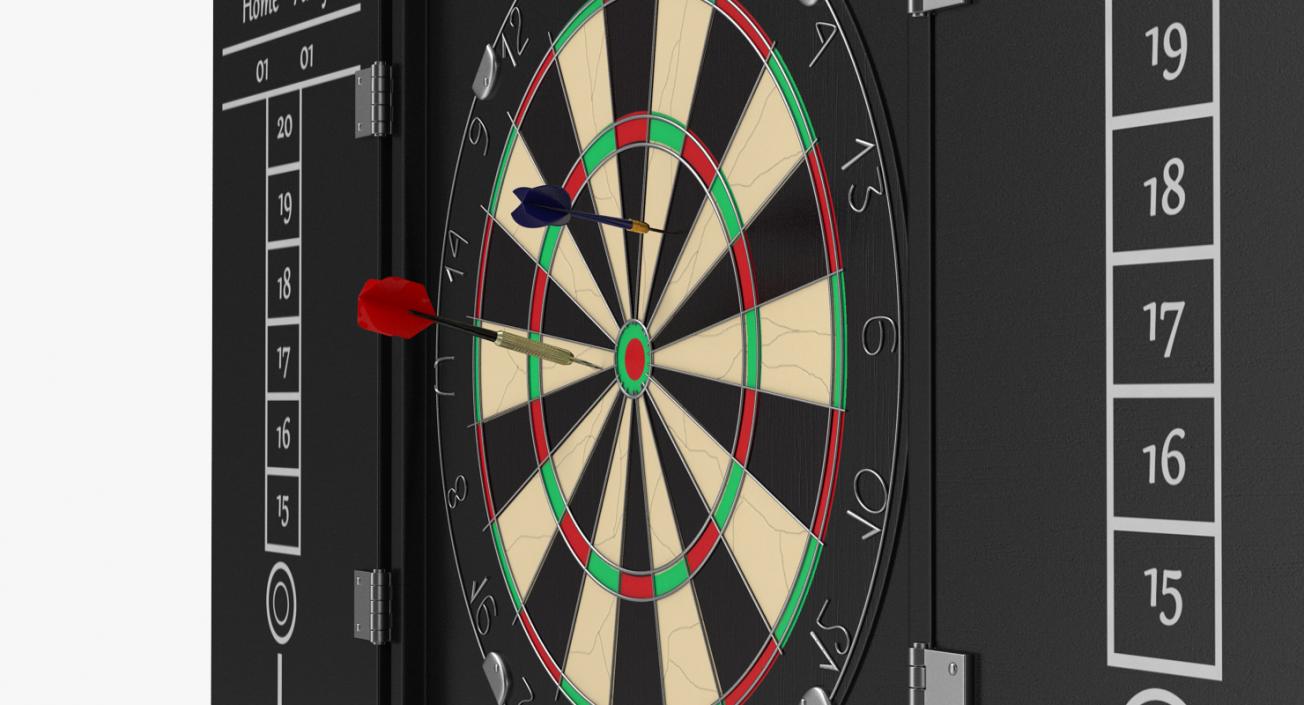 Dart Boards and Needles 3D Models Collection 3D model