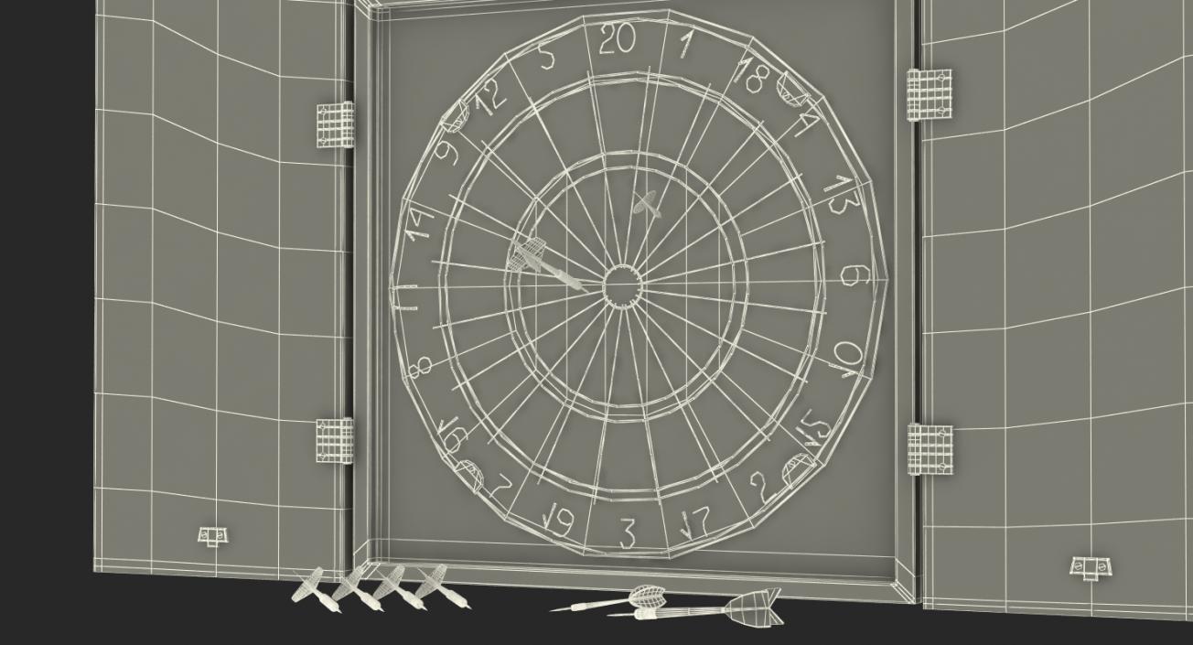 Dart Boards and Needles 3D Models Collection 3D model