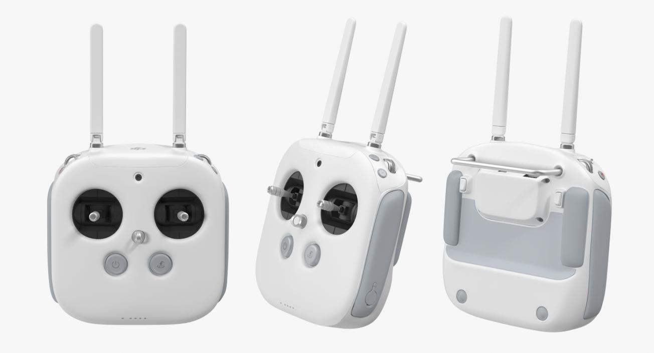 3D DJI Phantom Radio Controller model