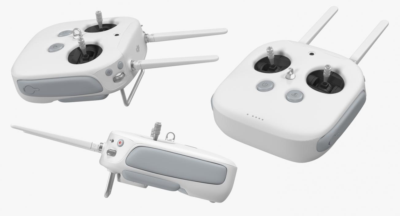 3D DJI Phantom Radio Controller model